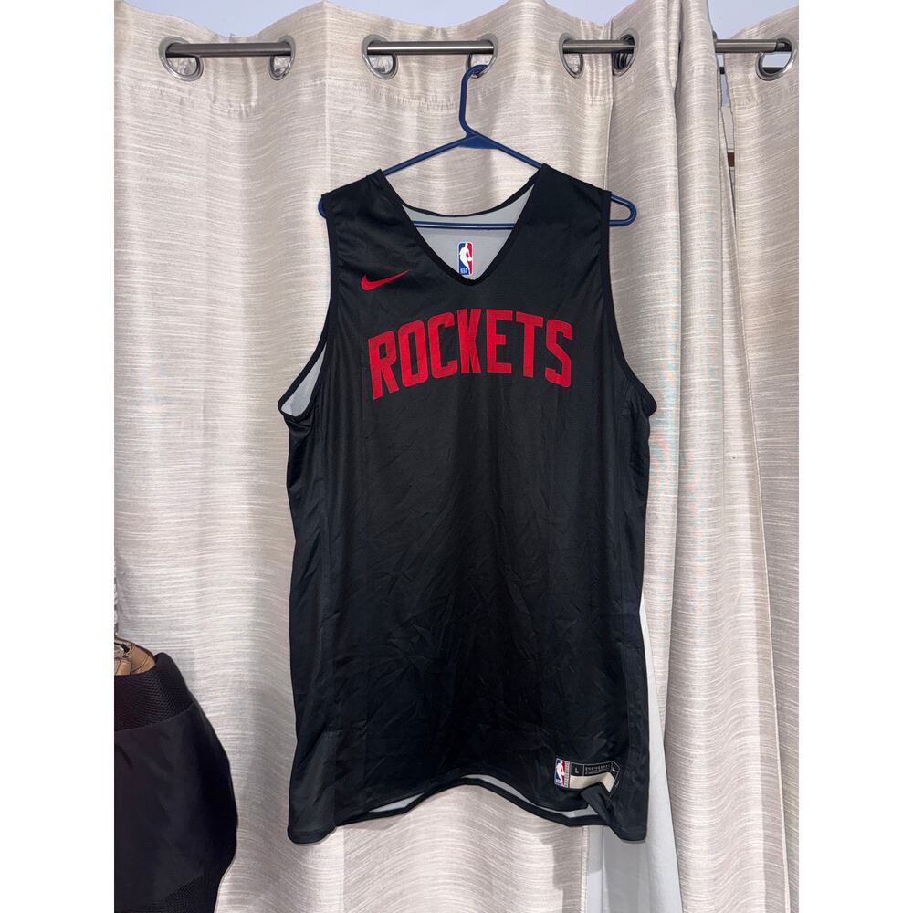 HOUSTON ROCKETS NIKE NBA Reversible Practice Jersey Mens Size L Tall